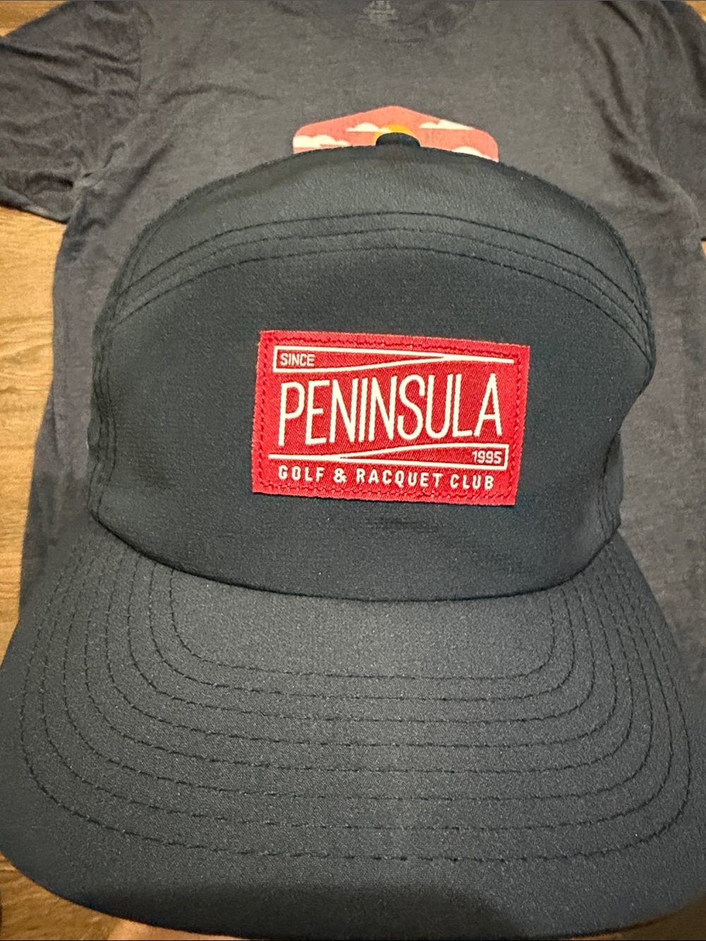 Gulf Shores Peninsula Golf & Racquet Club Men's Navy Graphic Tee and Hat Bundle - Picture 6 of 8